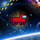 An image of a horse crewmate in space.